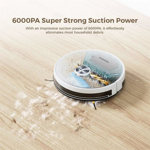 Tesvor S7 Pro AES Robot Vacuum Cleaner 6000Pa Tesvor S7 Pro AES Robot Vacuum Cleaner 6000Pa